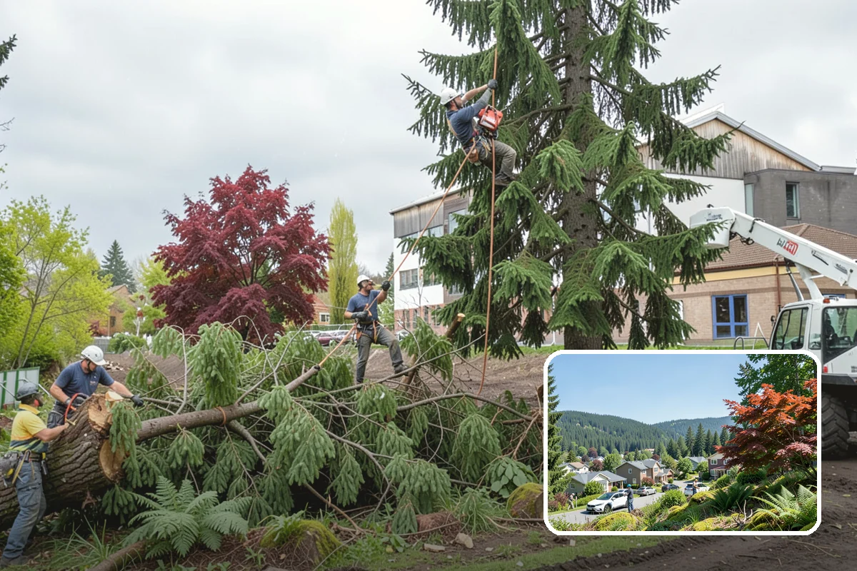 Golf course tree maintenance in Index, Snohomish County, WA - Keeps trees across a property safe and presentable