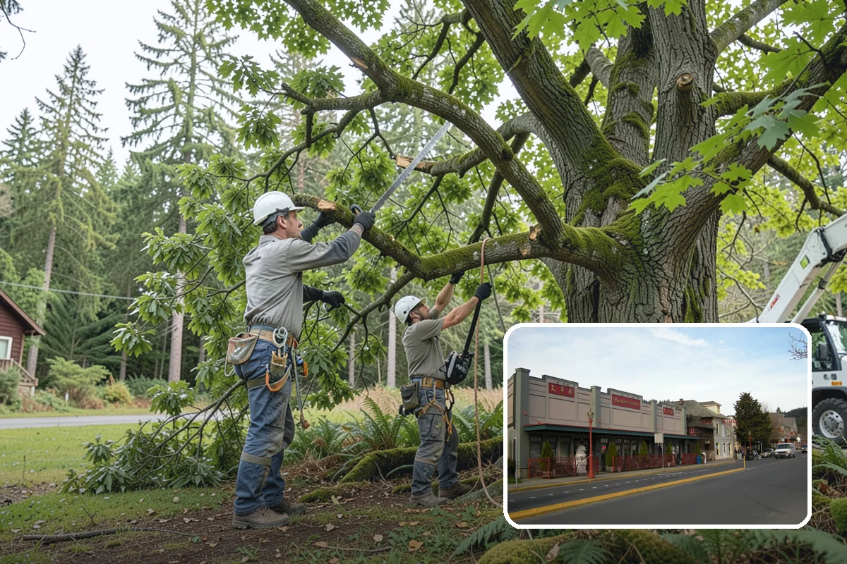 Golf course tree maintenance in Issaquah, King County, WA - Keeps trees across a property safe and presentable