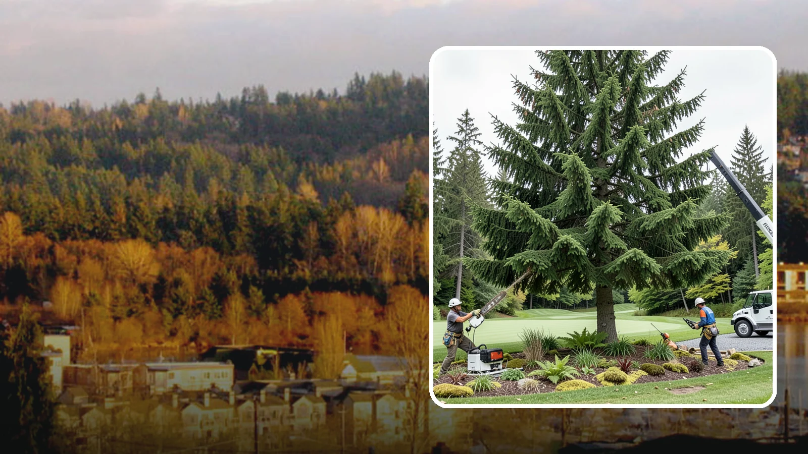 Golf course tree maintenance in Kenmore, King County, WA - Specialized tree care for golf courses.