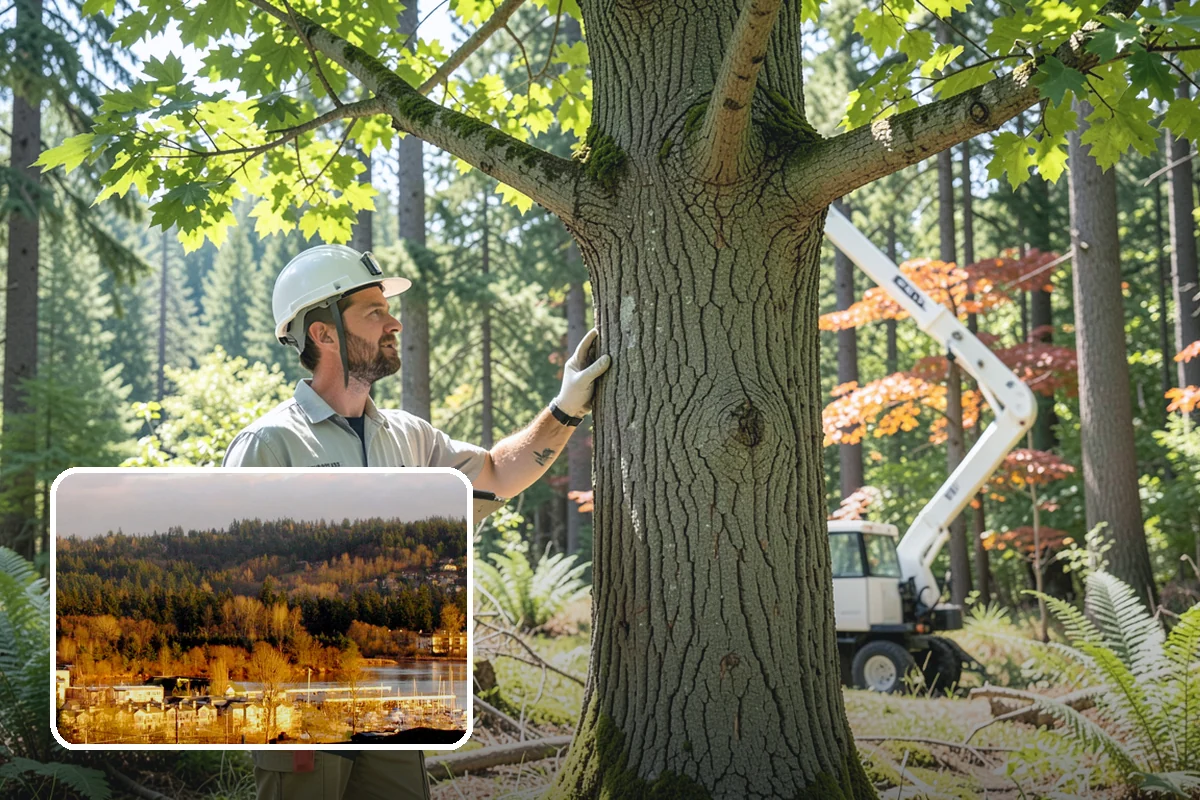 Golf course tree maintenance in Kenmore, King County, WA - Keeps trees across a property safe and presentable