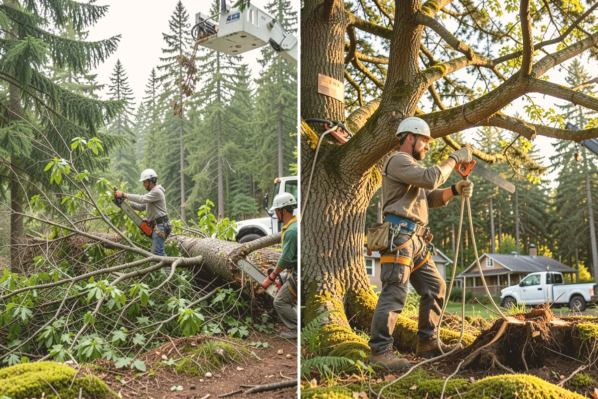 Golf course tree maintenance in Kirkland, King County, WA - Inventory and assess the property's trees