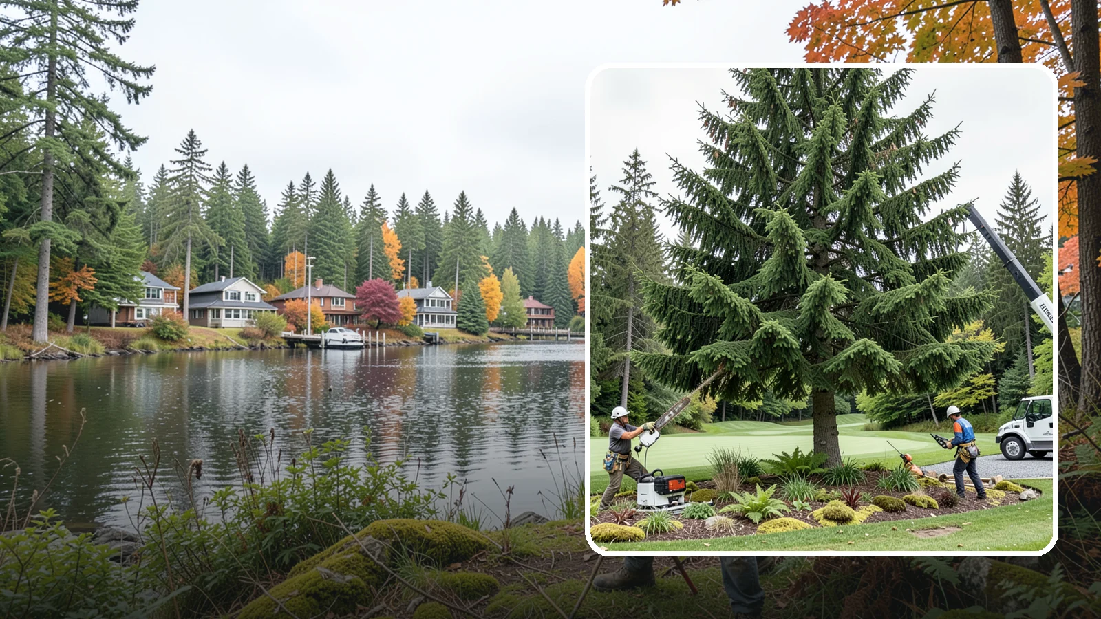 Golf course tree maintenance in La Conner, Skagit County, WA - Specialized tree care for golf courses.