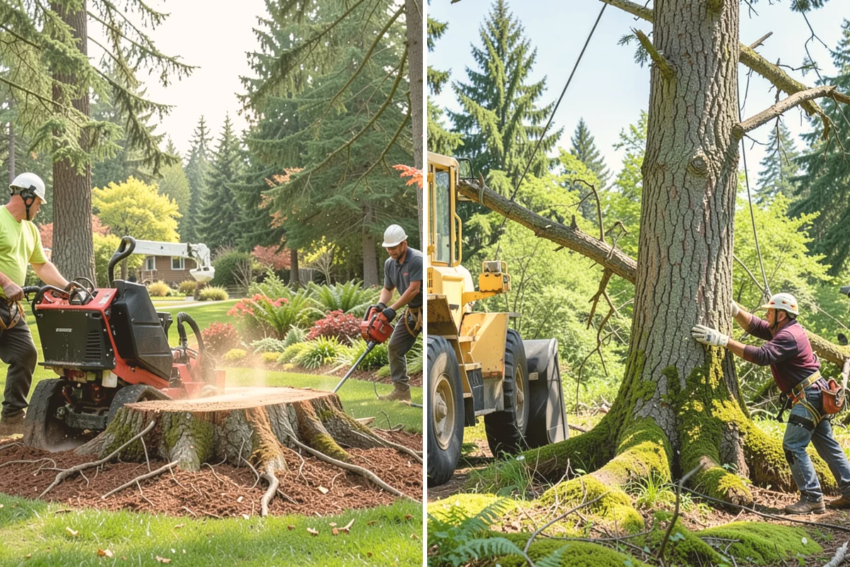 Golf course tree maintenance in Langley, Island County, WA - Inventory and assess the property's trees