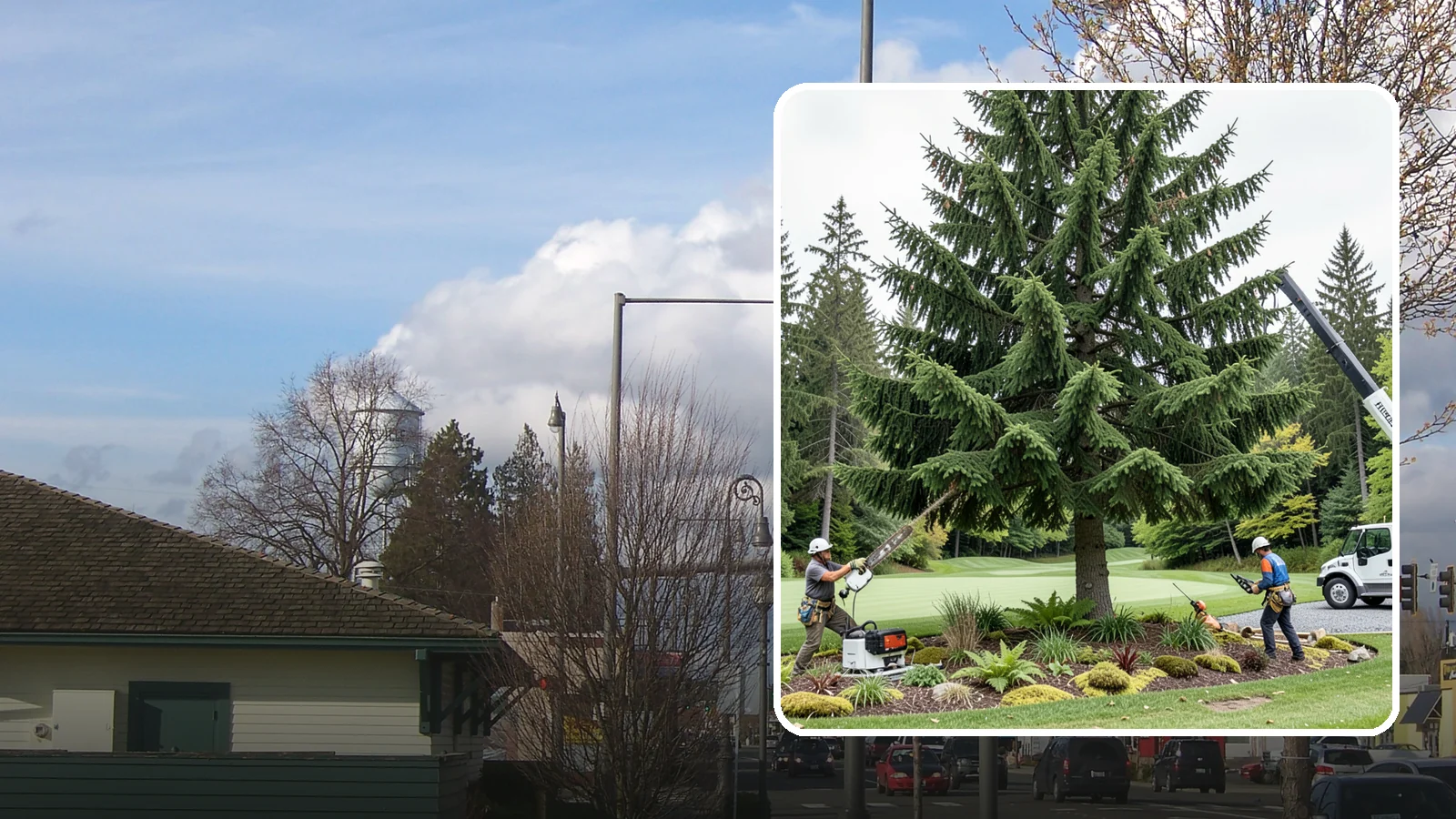 Golf course tree maintenance in Marysville, Snohomish County, WA - Specialized tree care for golf courses.
