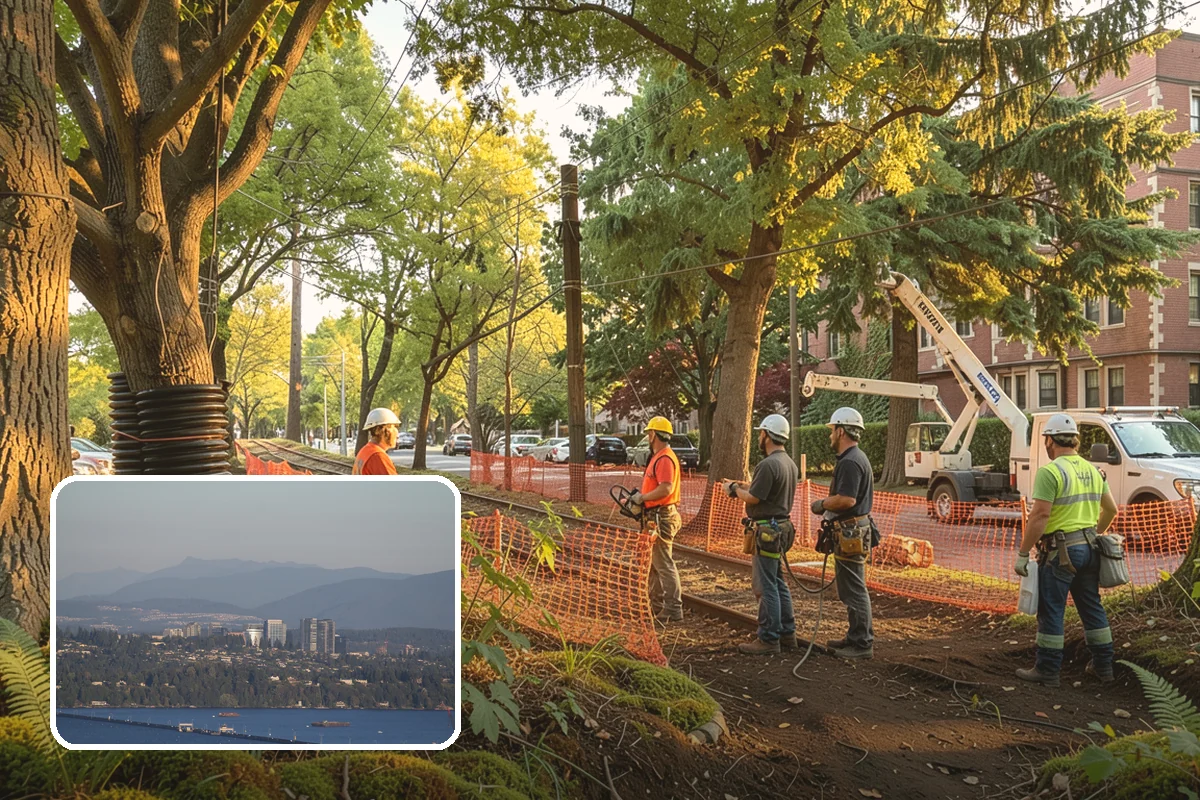 Golf course tree maintenance in Medina, King County, WA - Keeps trees across a property safe and presentable
