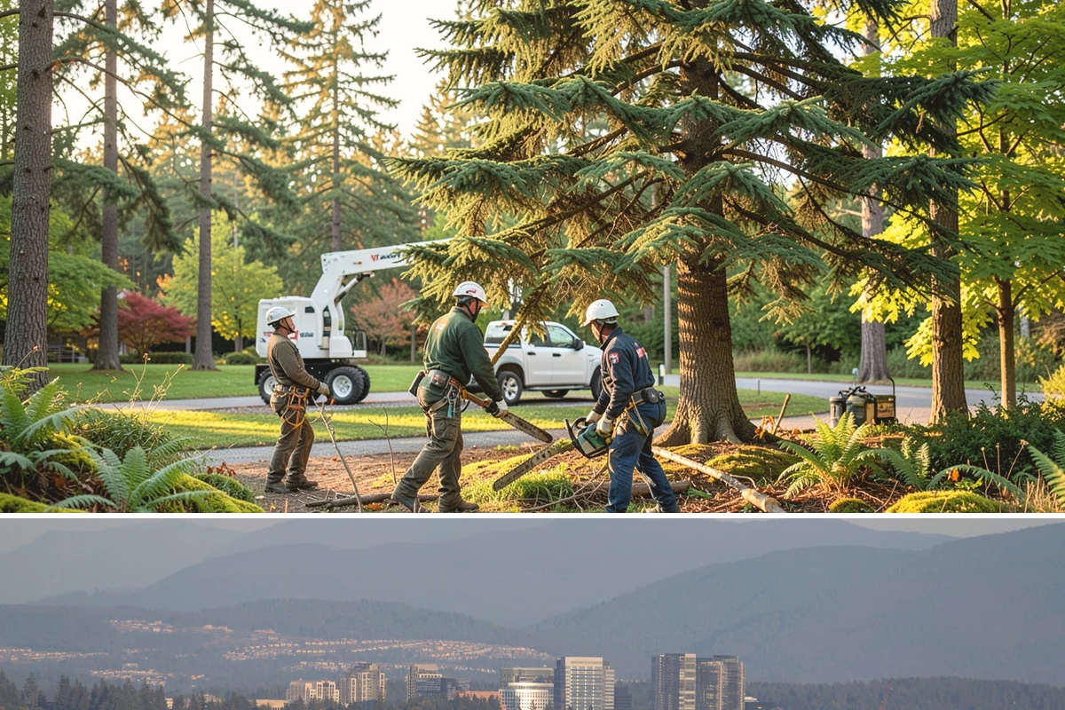 Golf course tree maintenance in Medina, King County, WA - Work is performed year-round to maintain playability and safety but may be scheduled around peak golfing seasons or adjusted...