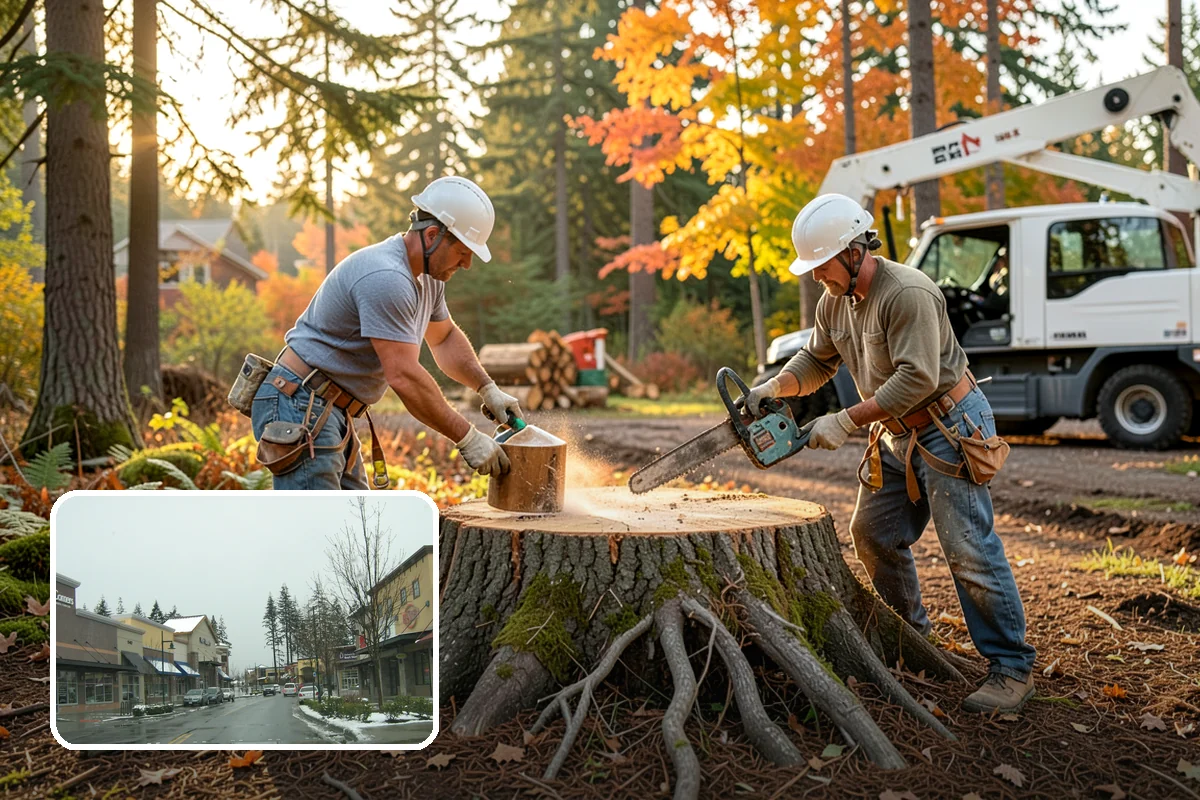 Golf course tree maintenance in Mill Creek, Snohomish County, WA - Keeps trees across a property safe and presentable