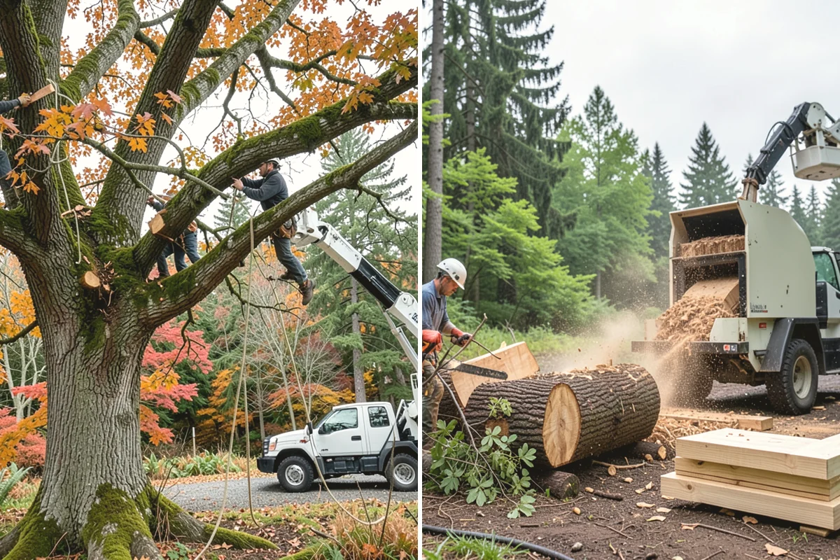 Golf course tree maintenance in Mill Creek, Snohomish County, WA - Inventory and assess the property's trees