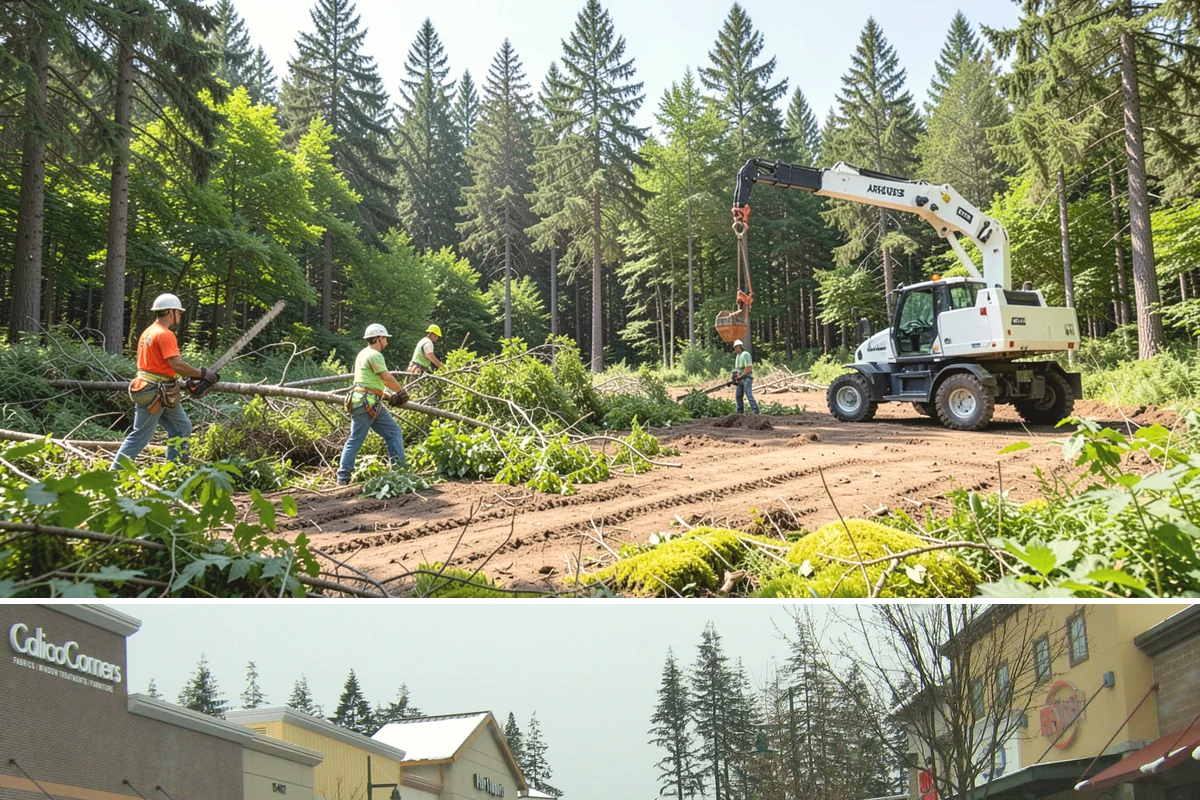 Golf course tree maintenance in Mill Creek, Snohomish County, WA - Work is performed year-round to maintain playability and safety but may be scheduled around peak golfing seasons or adjusted...