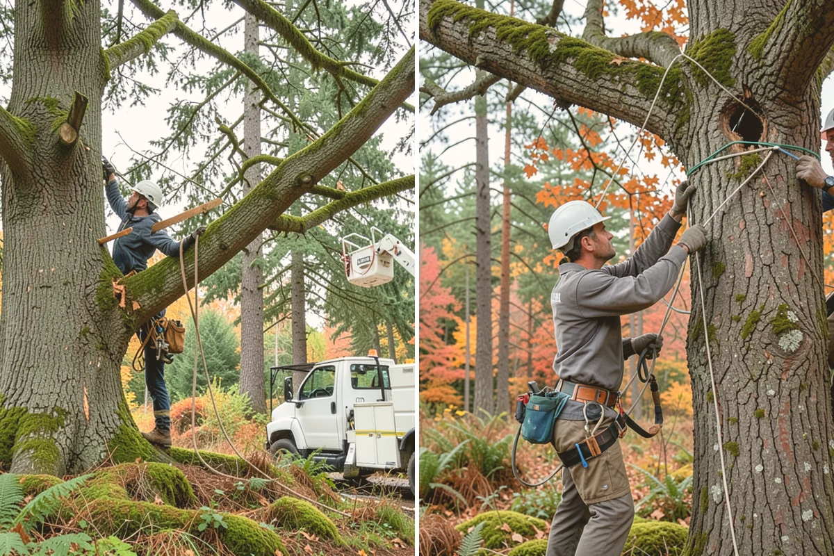 Golf course tree maintenance in Milton, King County, WA - Inventory and assess the property's trees