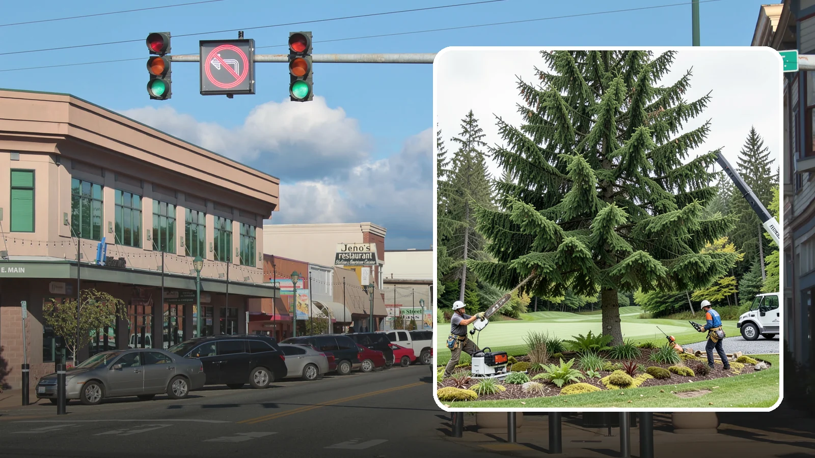Golf course tree maintenance in Monroe, Snohomish County, WA - Specialized tree care for golf courses.