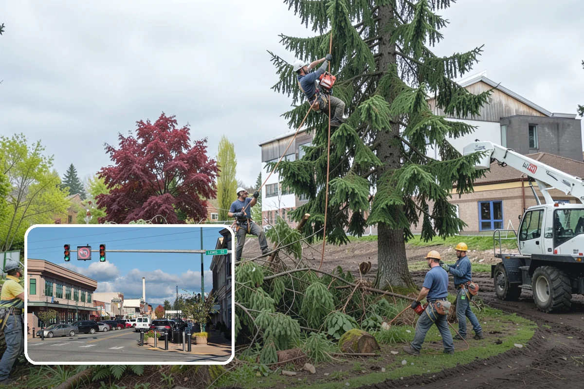Golf course tree maintenance in Monroe, Snohomish County, WA - Keeps trees across a property safe and presentable