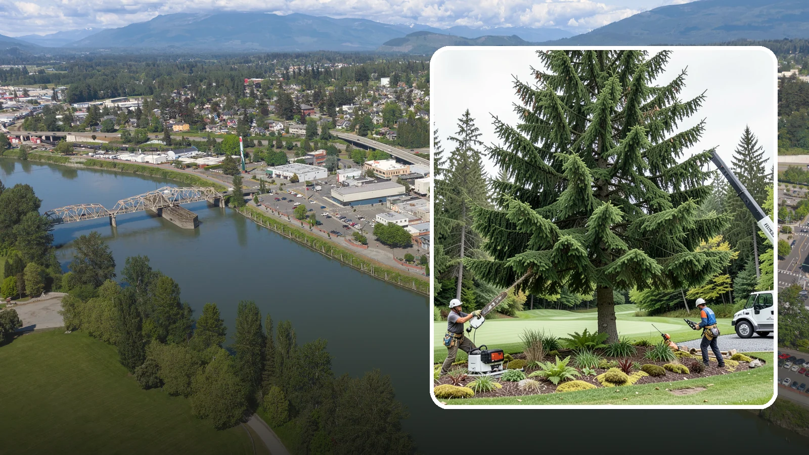 Golf course tree maintenance in Mount Vernon, Skagit County, WA - Specialized tree care for golf courses.