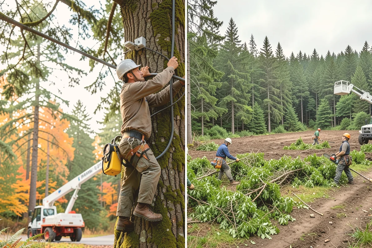Golf course tree maintenance in Newcastle, King County, WA - Inventory and assess the property's trees
