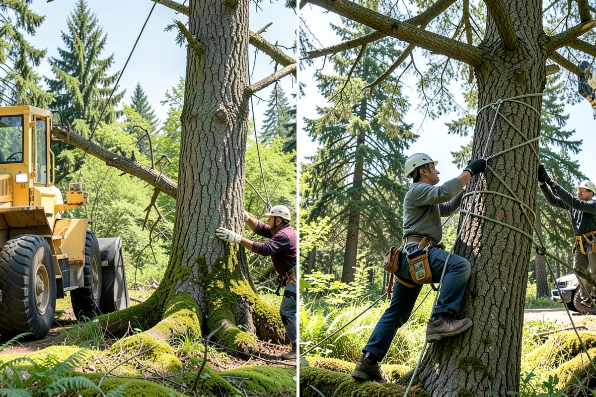 Golf course tree maintenance in Normandy Park, King County, WA - Inventory and assess the property's trees