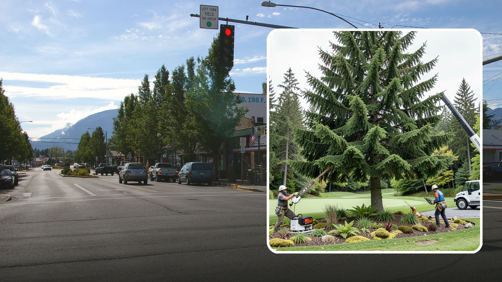 Golf course tree maintenance in North Bend, King County, WA - Specialized tree care for golf courses.