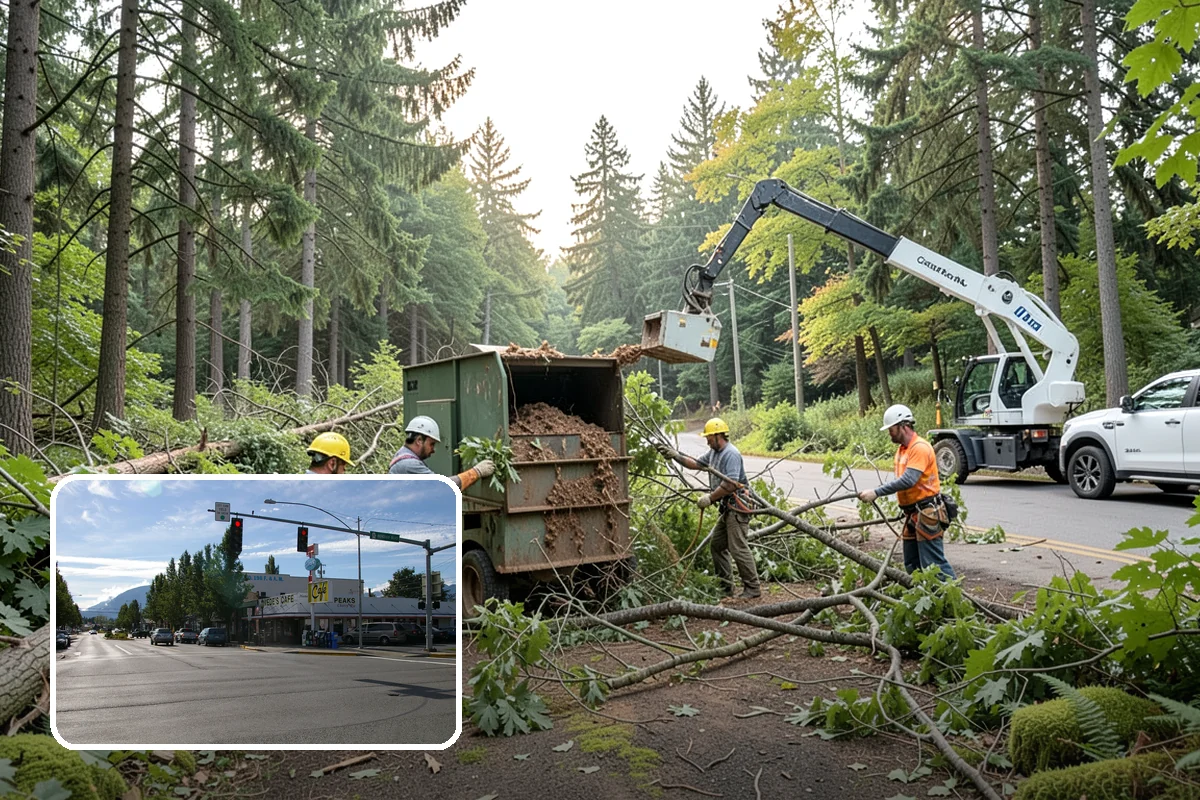 Golf course tree maintenance in North Bend, King County, WA - Keeps trees across a property safe and presentable
