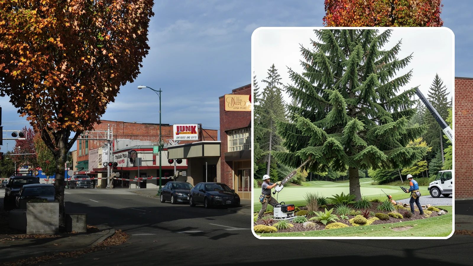 Golf course tree maintenance in Puyallup, Pierce County, WA - Specialized tree care for golf courses.