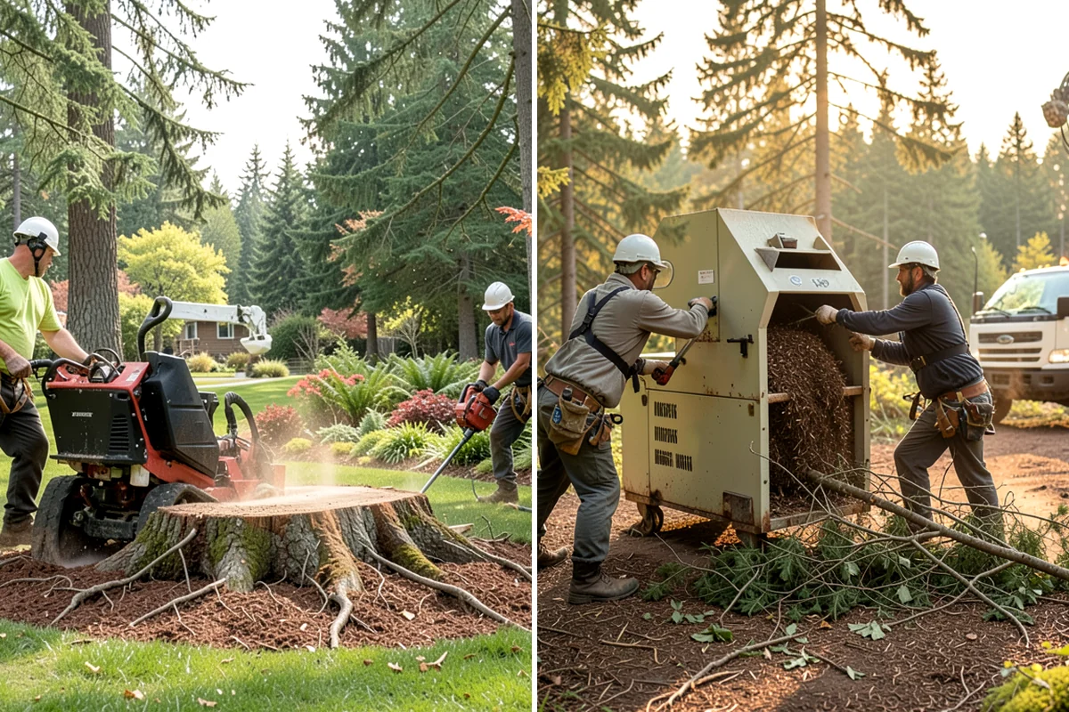 Golf course tree maintenance in Puyallup, Pierce County, WA - Inventory and assess the property's trees