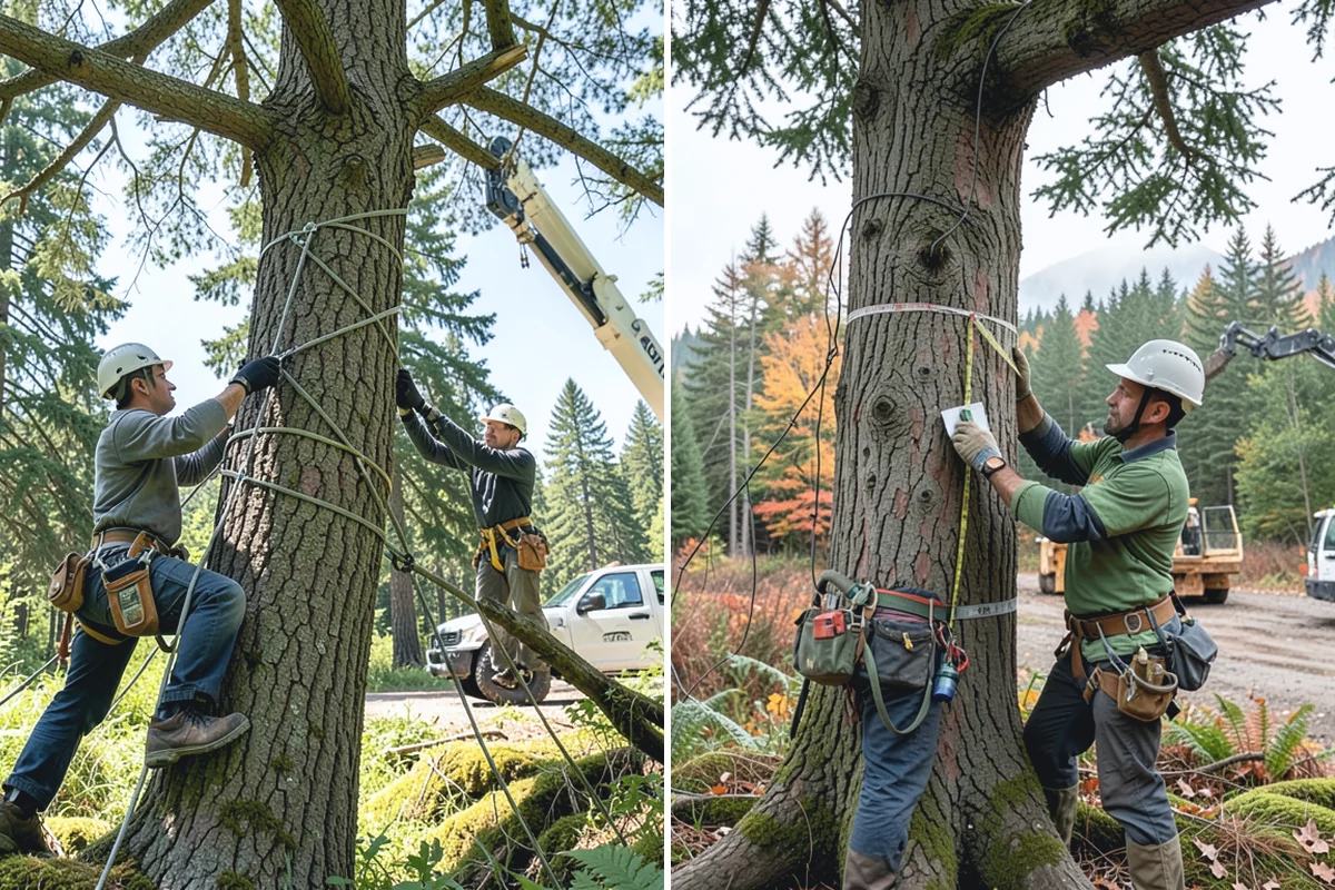 Golf course tree maintenance in Renton, King County, WA - Inventory and assess the property's trees
