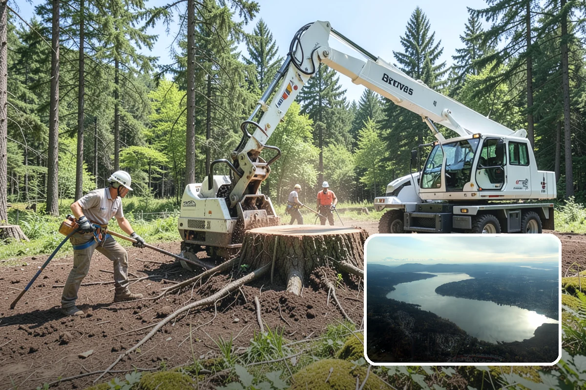 Golf course tree maintenance in Sammamish, King County, WA - Keeps trees across a property safe and presentable