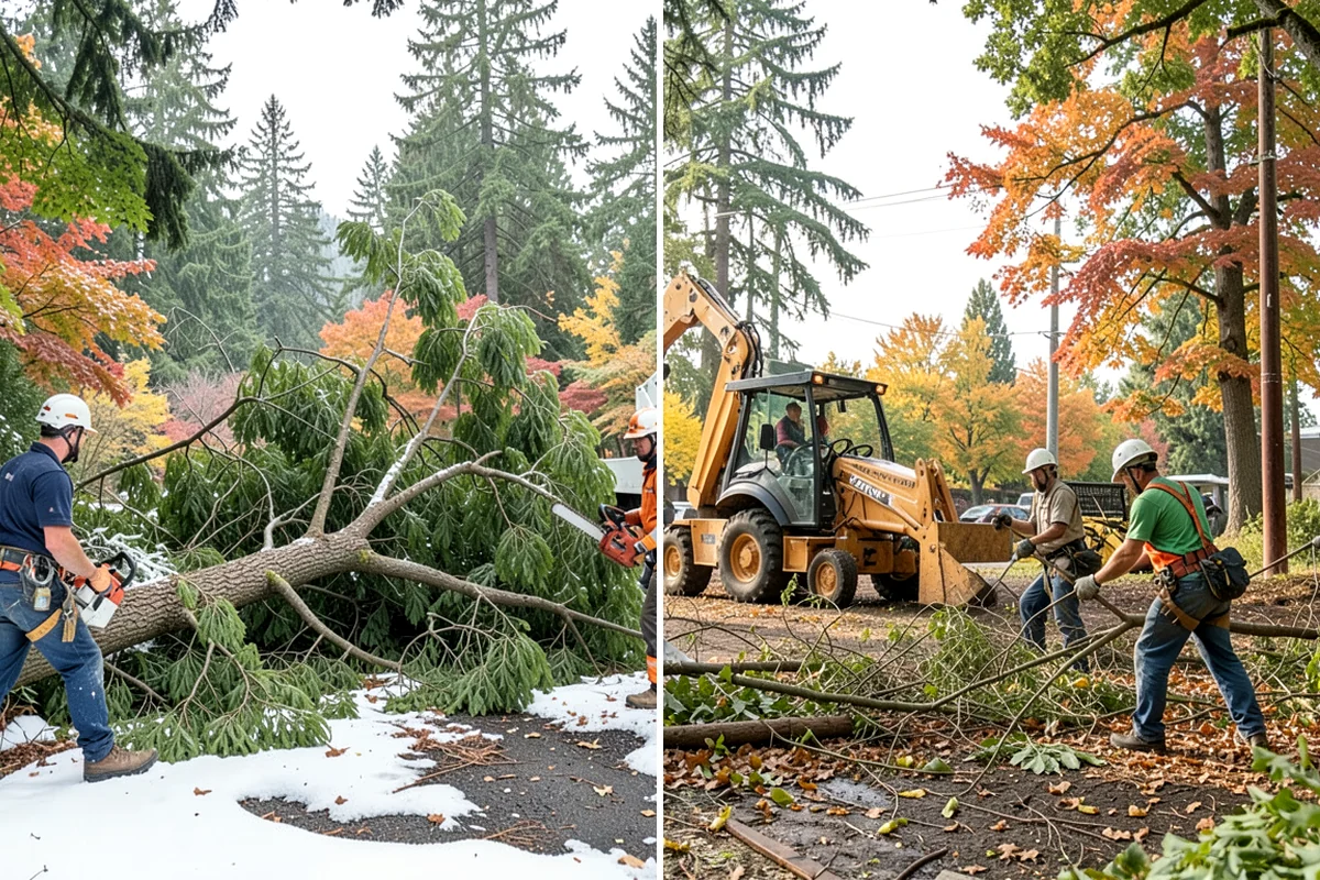 Golf course tree maintenance in SeaTac, King County, WA - Inventory and assess the property's trees