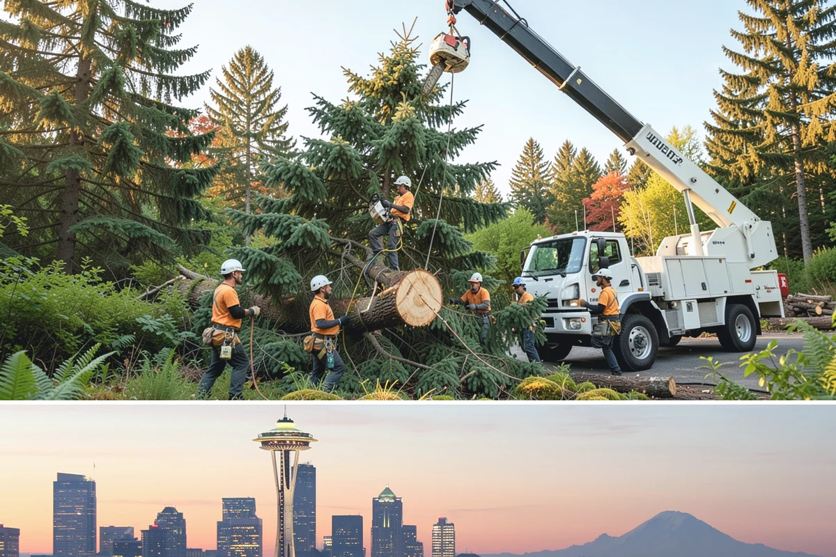 Golf course tree maintenance in Seattle, King County, WA - Work is performed year-round to maintain playability and safety but may be scheduled around peak golfing seasons or adjusted...