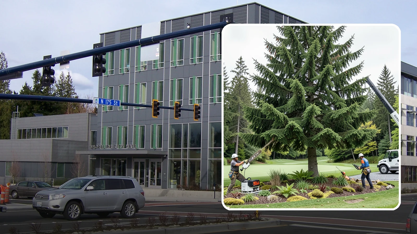 Golf course tree maintenance in Shoreline, King County, WA - Specialized tree care for golf courses.