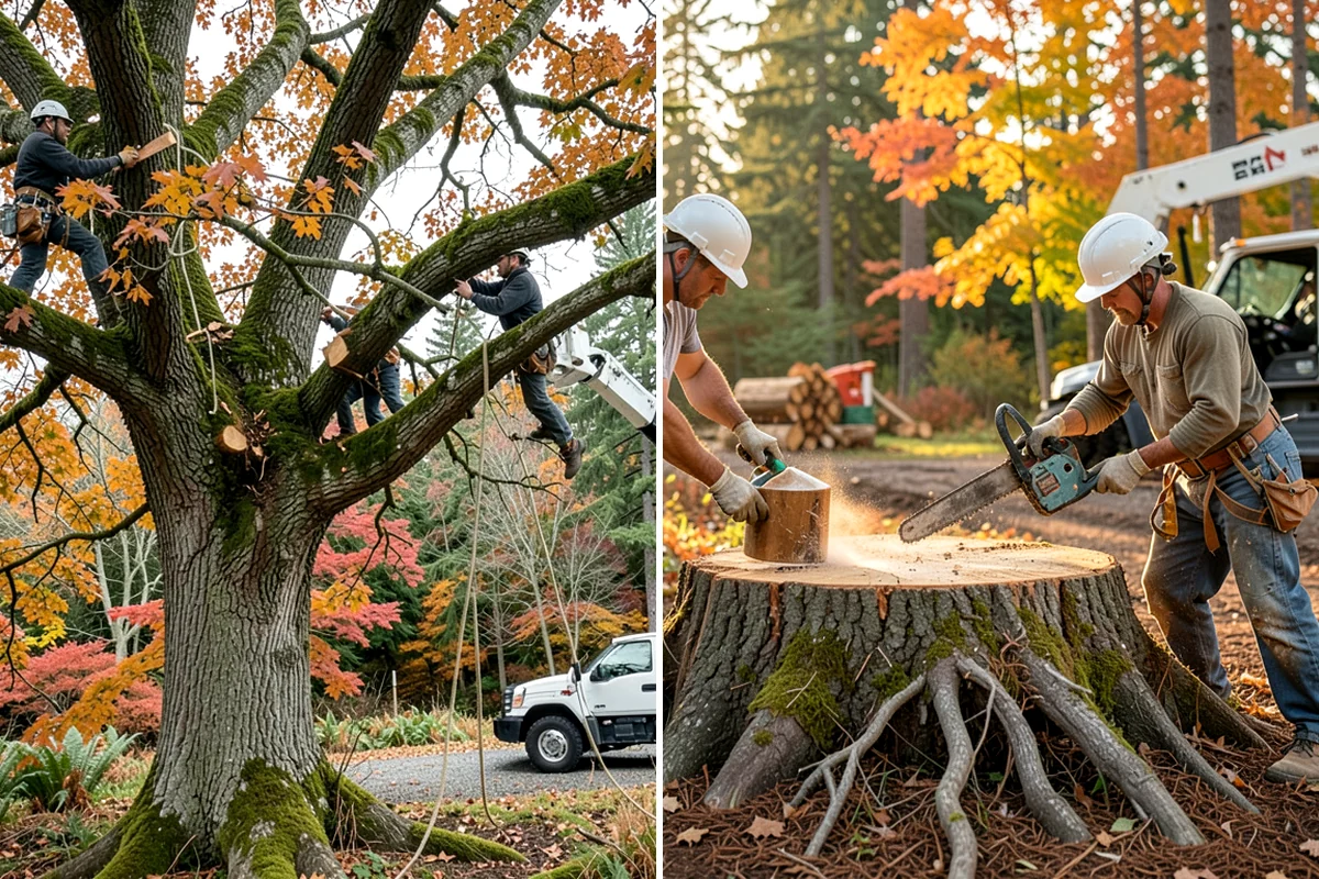 Golf course tree maintenance in Snoqualmie, King County, WA - Inventory and assess the property's trees