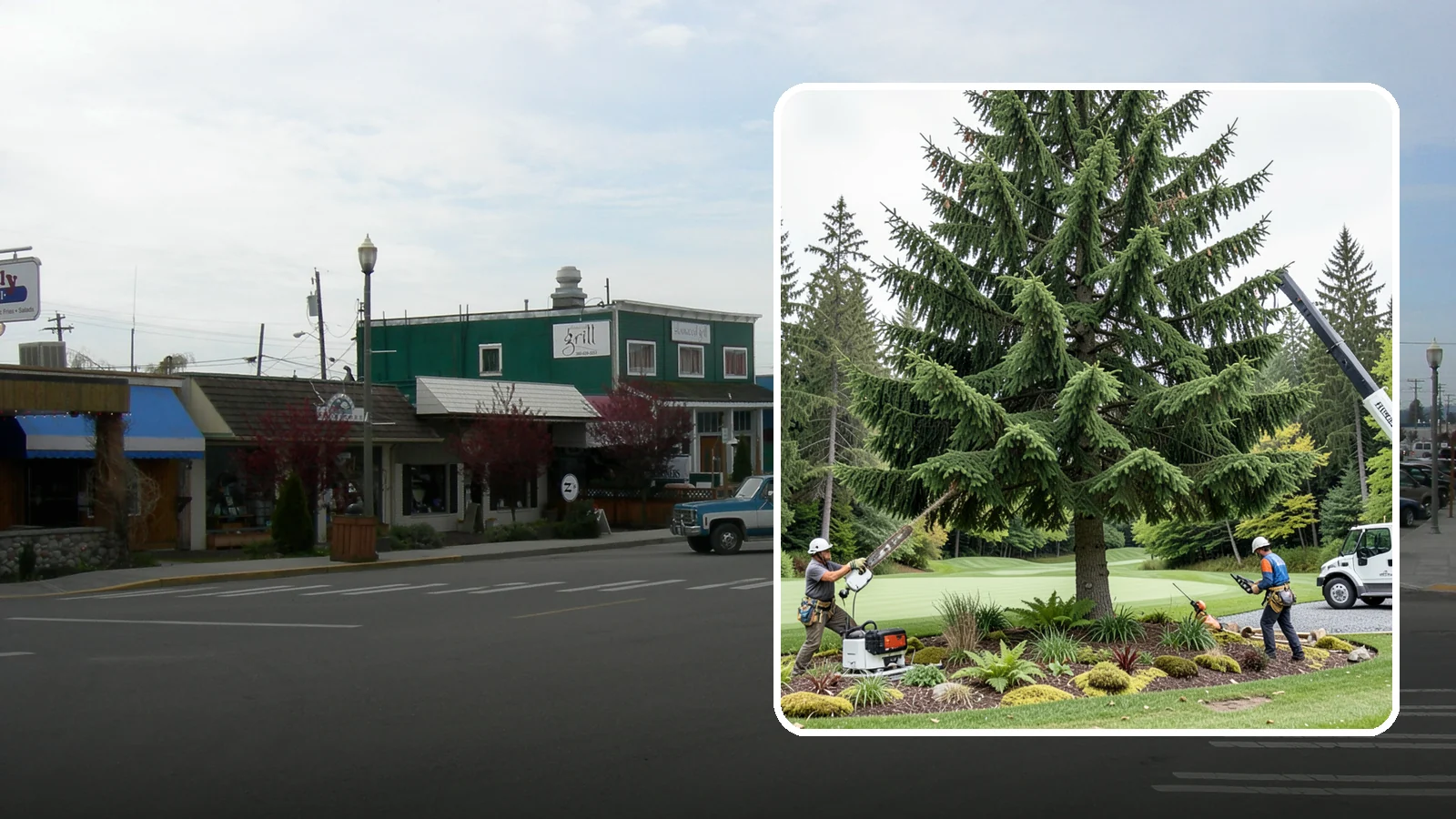 Golf course tree maintenance in Stanwood, Snohomish County, WA - Specialized tree care for golf courses.