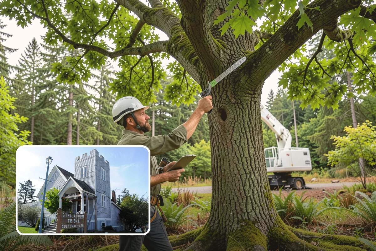 Golf course tree maintenance in Steilacoom, Pierce County, WA - Keeps trees across a property safe and presentable