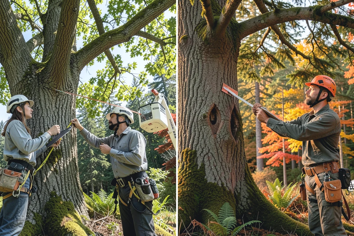 Golf course tree maintenance in Sumner, Pierce County, WA - Inventory and assess the property's trees