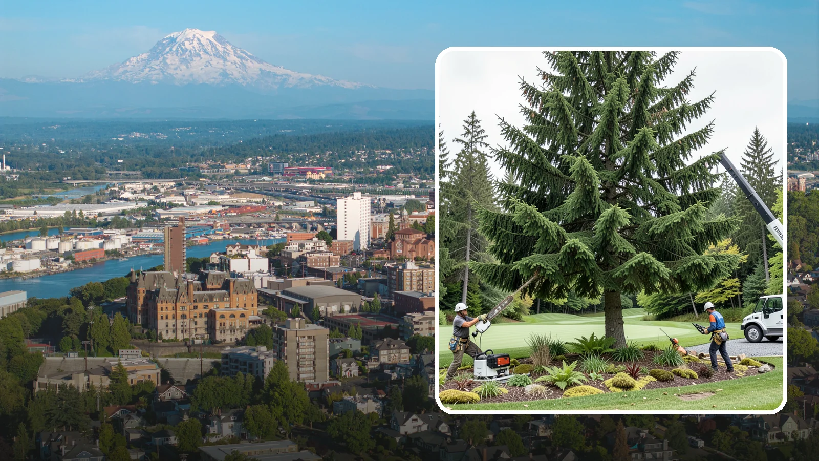 Golf course tree maintenance in Tacoma, Pierce County, WA - Specialized tree care for golf courses.