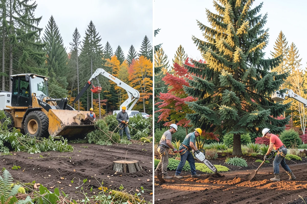 Golf course tree maintenance in Wilkeson, Pierce County, WA - Inventory and assess the property's trees