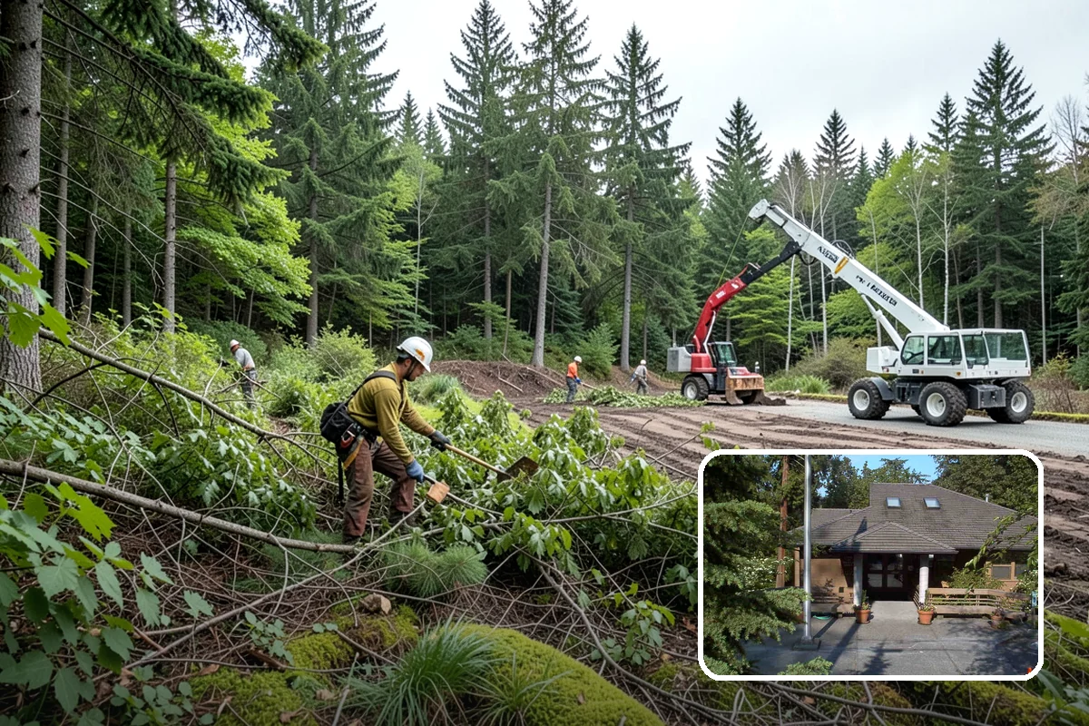 Golf course tree maintenance in Yarrow Point, King County, WA - Keeps trees across a property safe and presentable