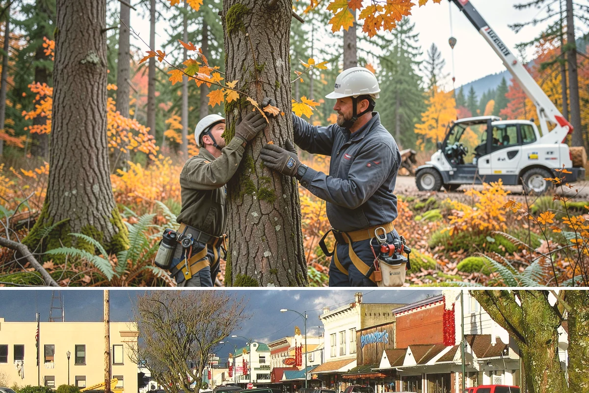 GPS tree inventory in Arlington, Snohomish County, WA - Work can be performed year-round in the Puget Sound climate but may require adjusted access methods for snow-covered ground or...