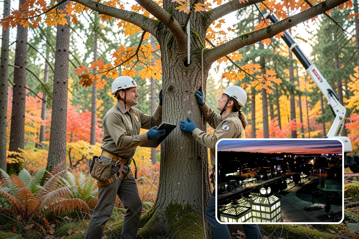 GPS tree inventory in Auburn, King County, WA - Provides expert, objective guidance