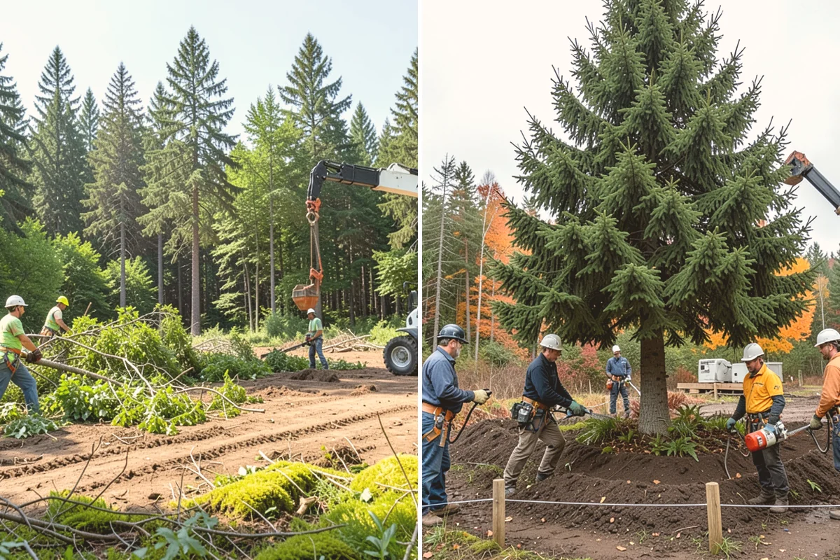 GPS tree inventory in Bellevue, King County, WA - Gather site and tree information