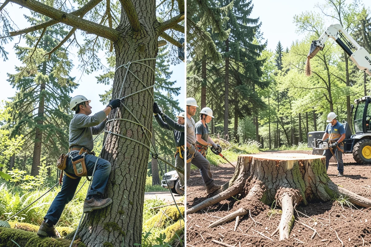 GPS tree inventory in Bonney Lake, Pierce County, WA - Gather site and tree information