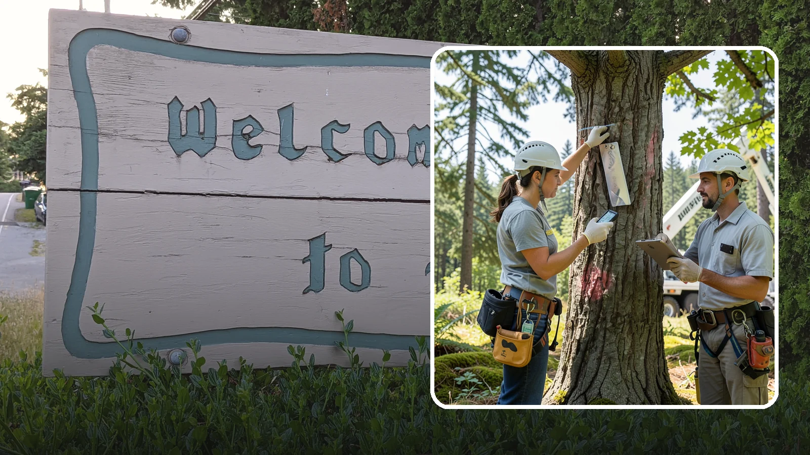 GPS tree inventory in Brier, Snohomish County, WA - A location-based inventory of trees using GPS.