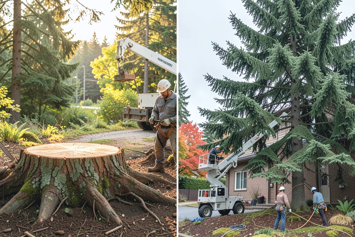 GPS tree inventory in Buckley, Pierce County, WA - Gather site and tree information