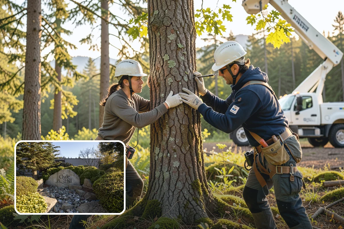 GPS tree inventory in Clyde Hill, King County, WA - Provides expert, objective guidance