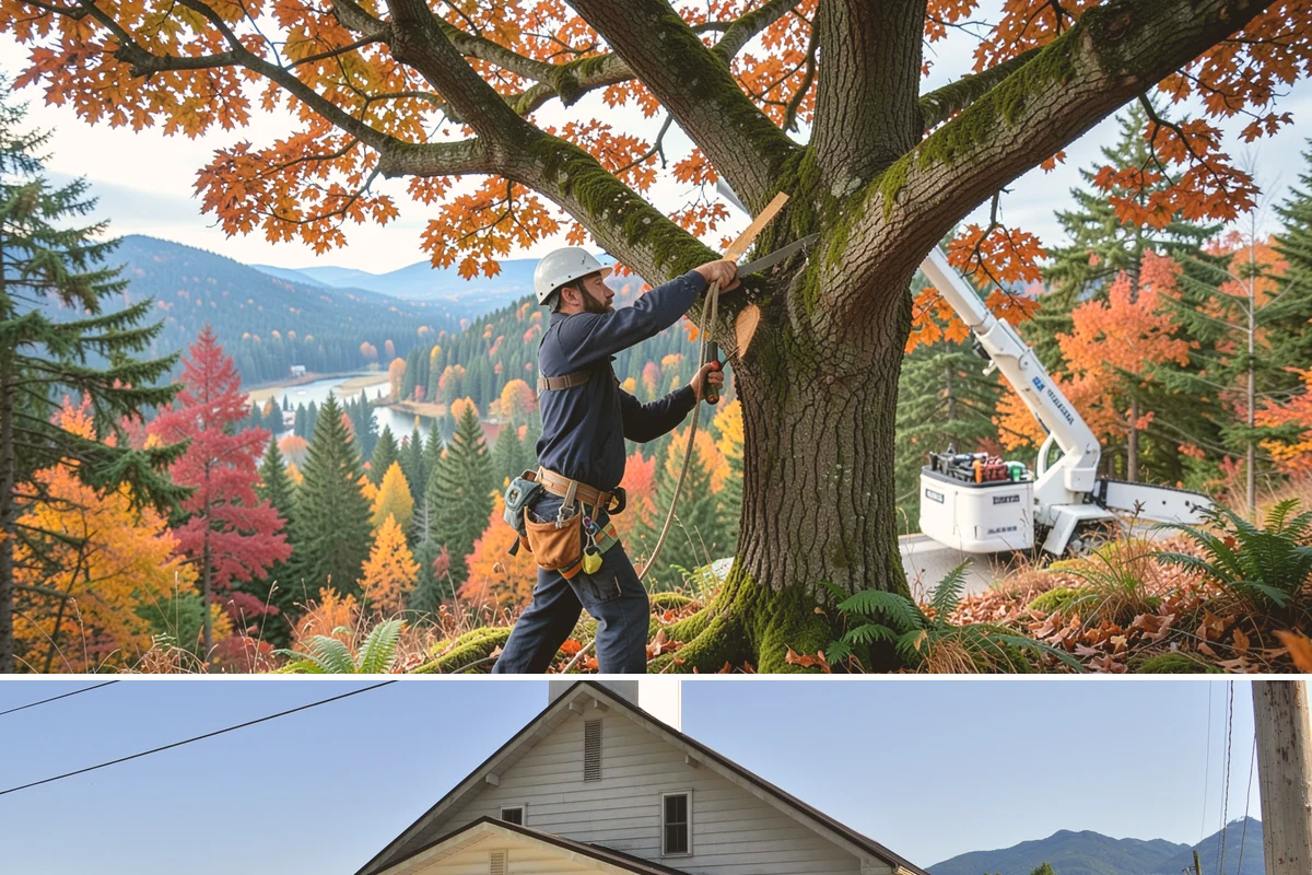 GPS tree inventory in Concrete, Skagit County, WA - Work can be performed year-round in the Puget Sound climate but may require adjusted access methods for snow-covered ground or...