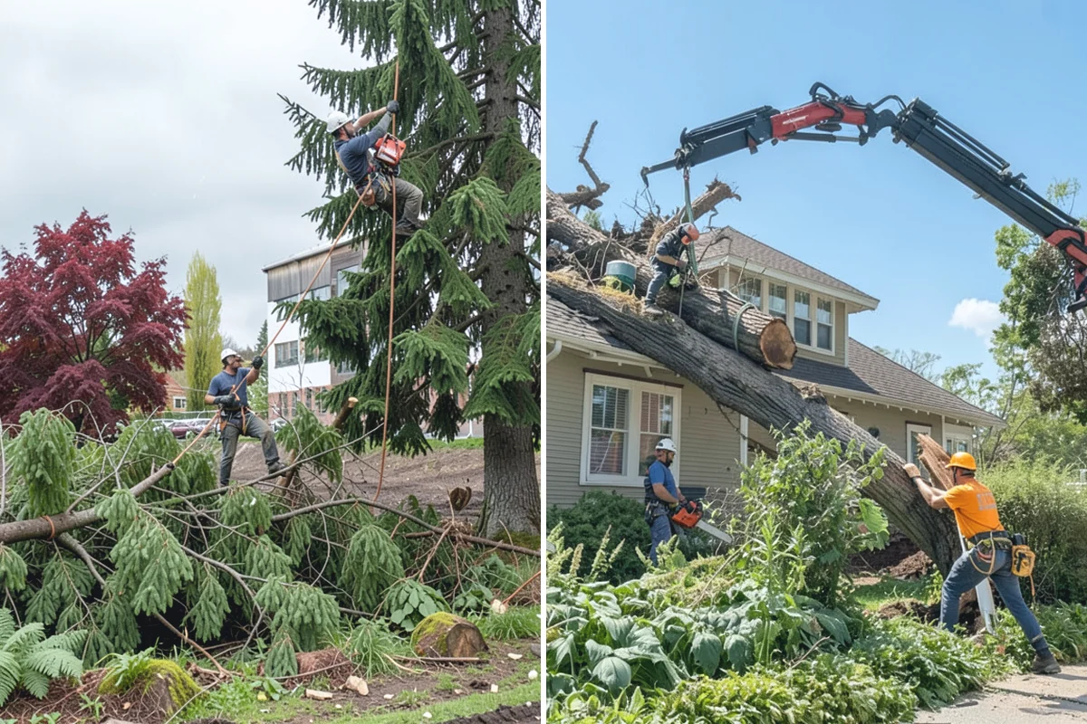 GPS tree inventory in Coupeville, Island County, WA - Gather site and tree information