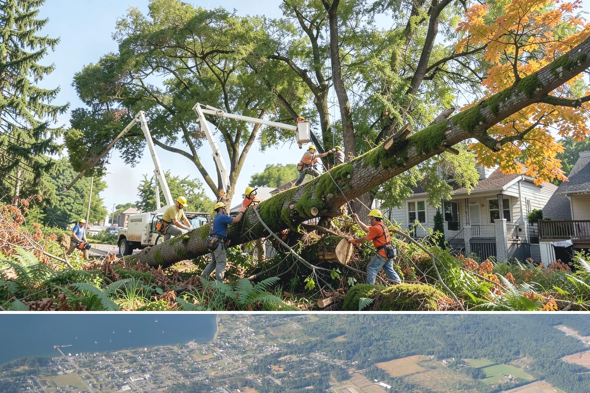 GPS tree inventory in Coupeville, Island County, WA - Work can be performed year-round in the Puget Sound climate but may require adjusted access methods for snow-covered ground or...