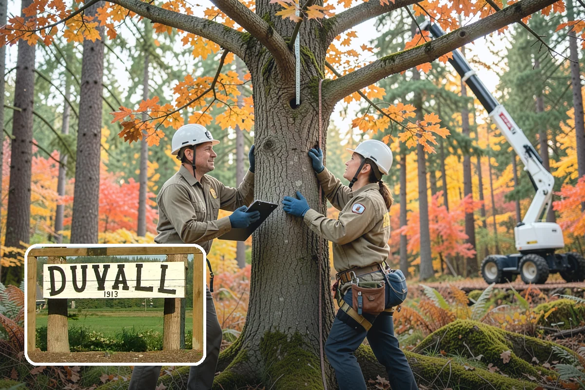 GPS tree inventory in Duvall, King County, WA - Provides expert, objective guidance