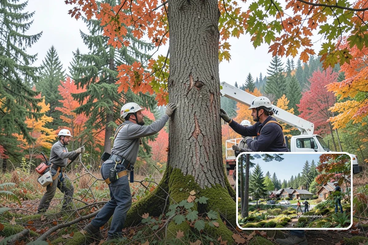 GPS tree inventory in Edgewood, Pierce County, WA - Provides expert, objective guidance
