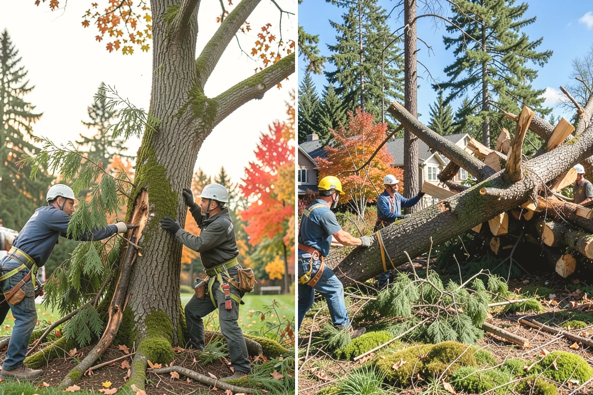 GPS tree inventory in Edgewood, Pierce County, WA - Gather site and tree information