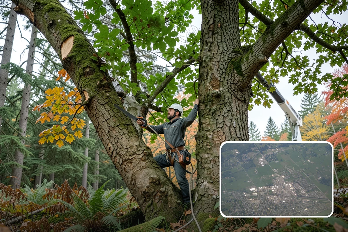 GPS tree inventory in Enumclaw, King County, WA - Provides expert, objective guidance