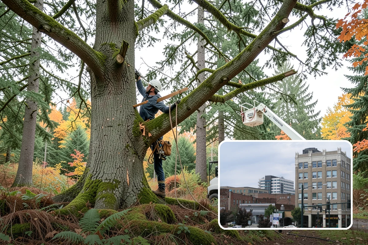 GPS tree inventory in Everett, Snohomish County, WA - Provides expert, objective guidance